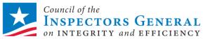 Council of the Inspectors General on Integrity and Efficiency logo